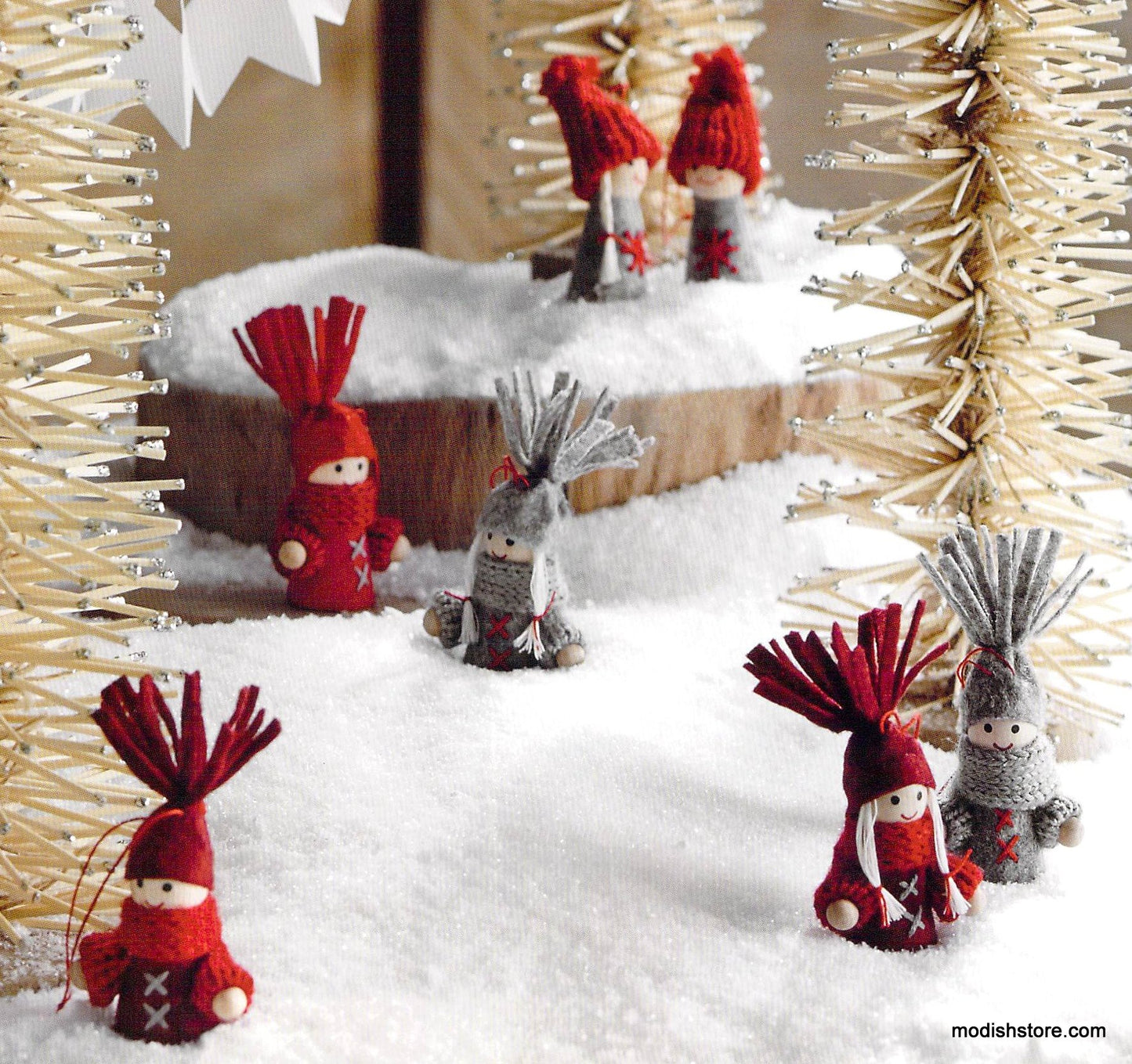 Roost Kinderen Ornaments - Set Of 16