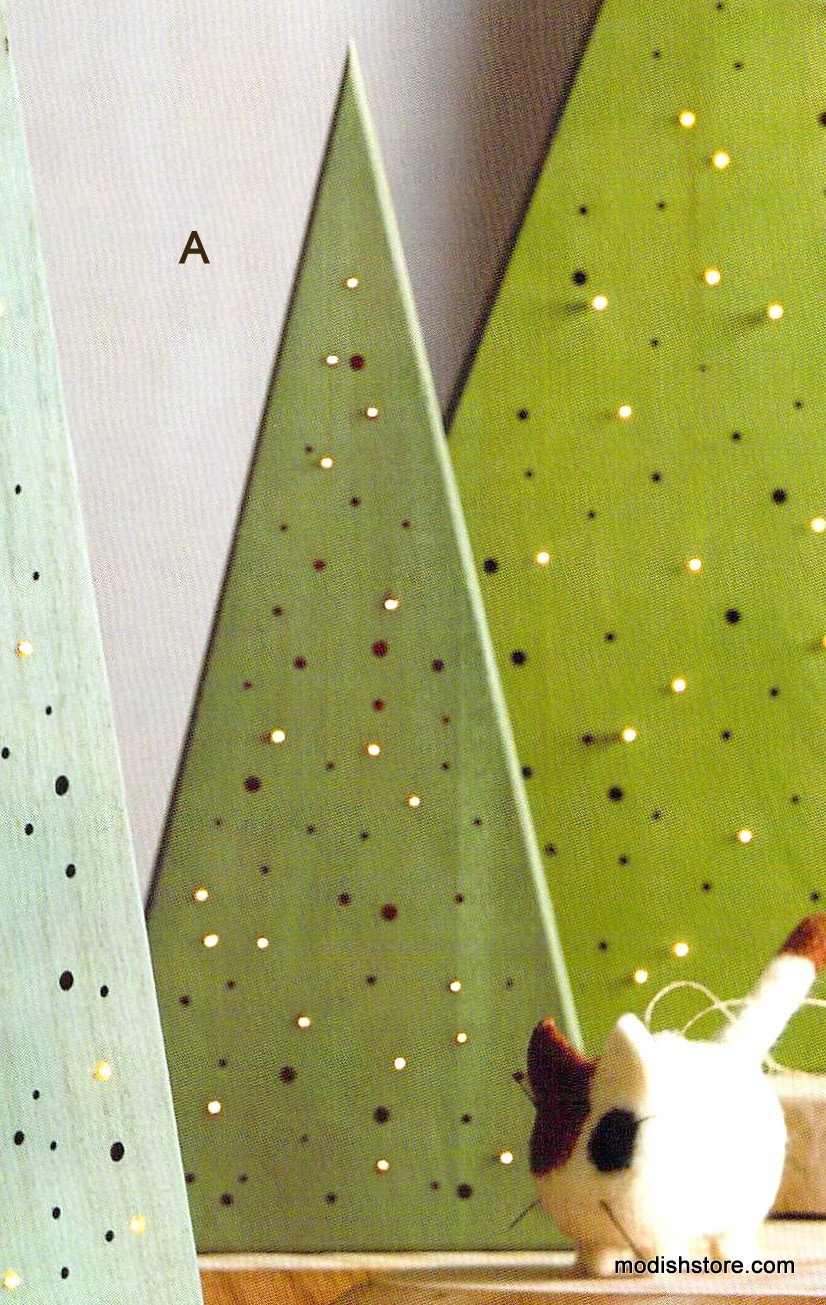 Roost Illumined Spruce Trees