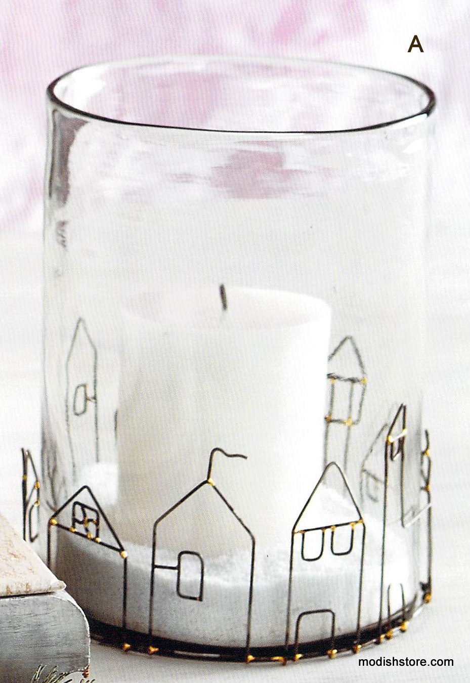 Roost Candlelit Village Hurricanes & Votive Holder