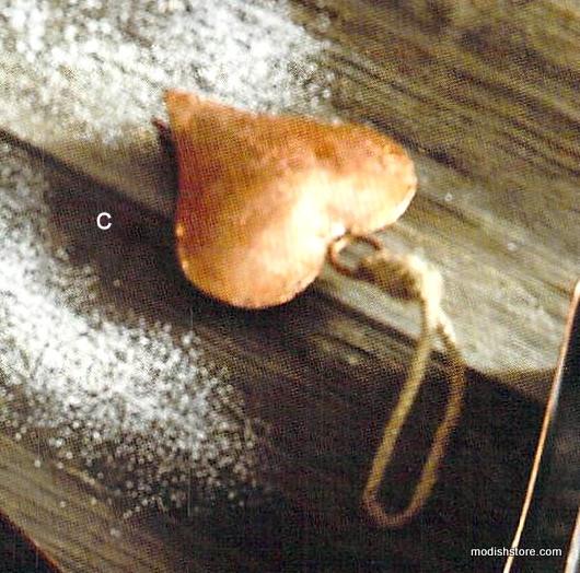 Roost Rustic Copper Ornaments
