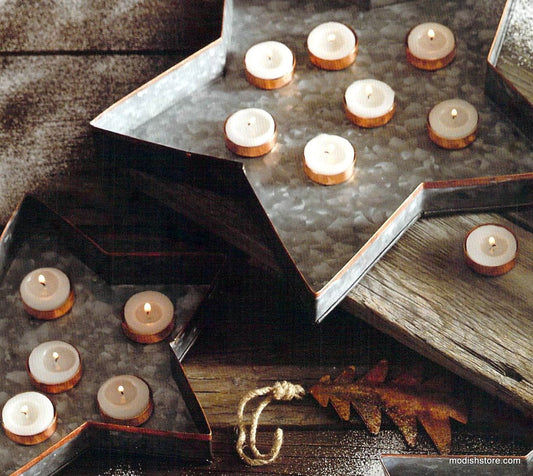 Roost Copper Tealights - Set Of 18