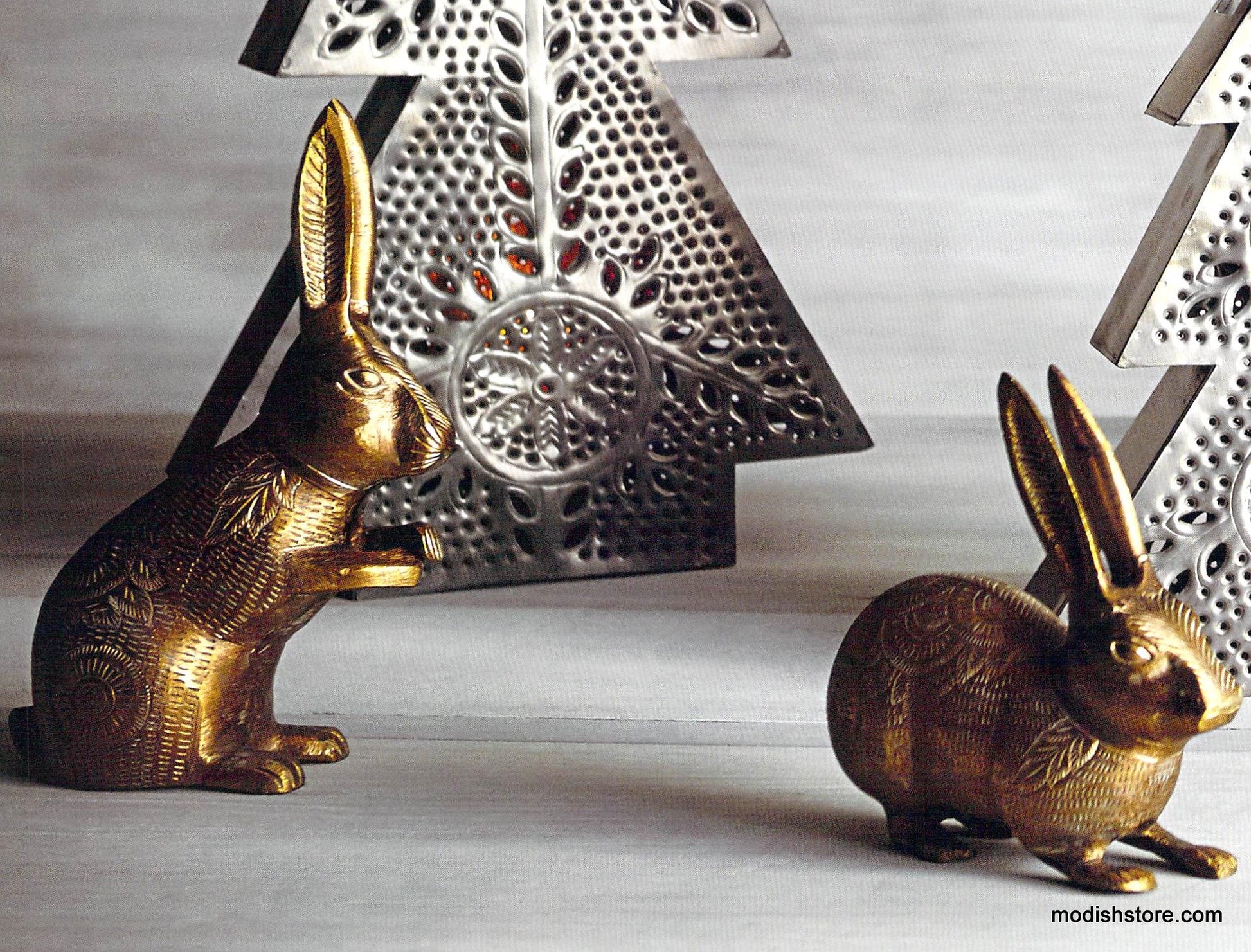 Roost Gilded Bunnies