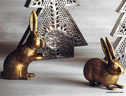 Roost Gilded Bunnies