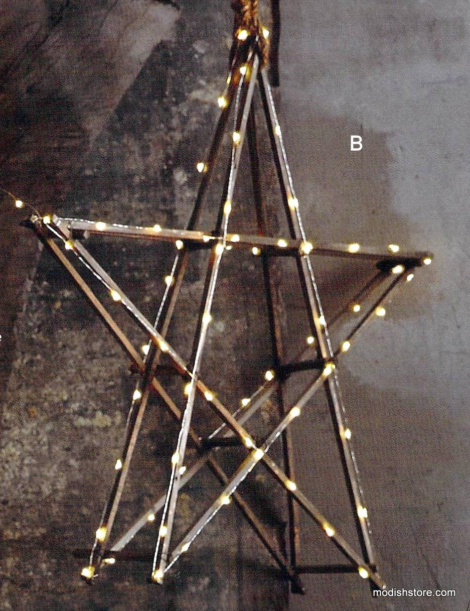 Roost Rustic Wood Stars