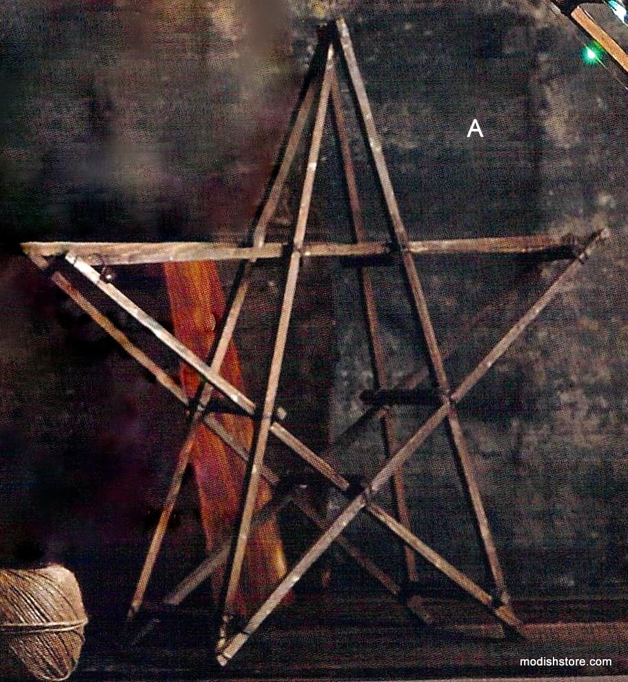 Roost Rustic Wood Stars