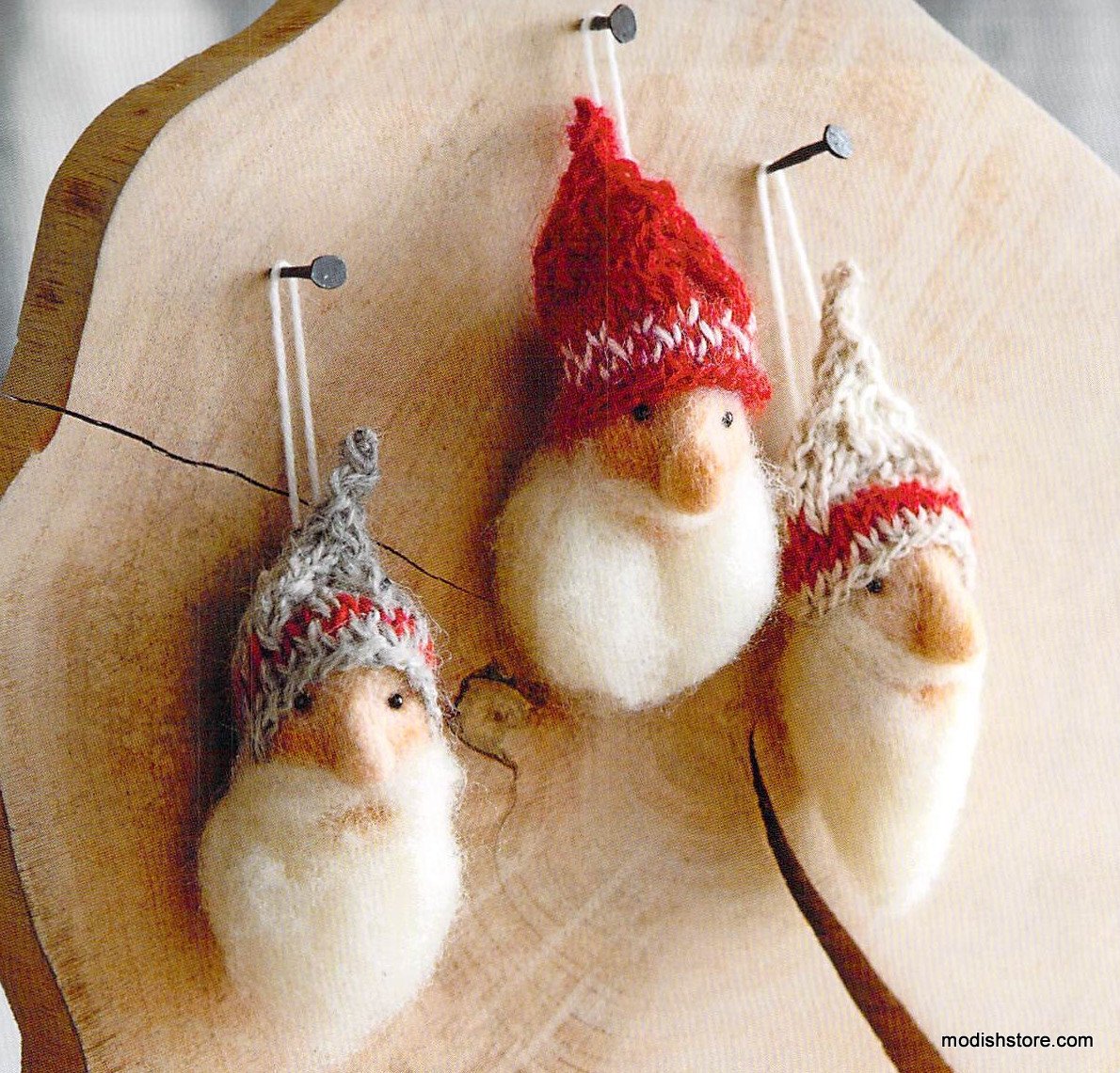 Roost Father Christmas Ornaments - Set Of 18