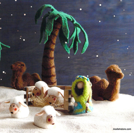 Roost Colorful Felt Creche