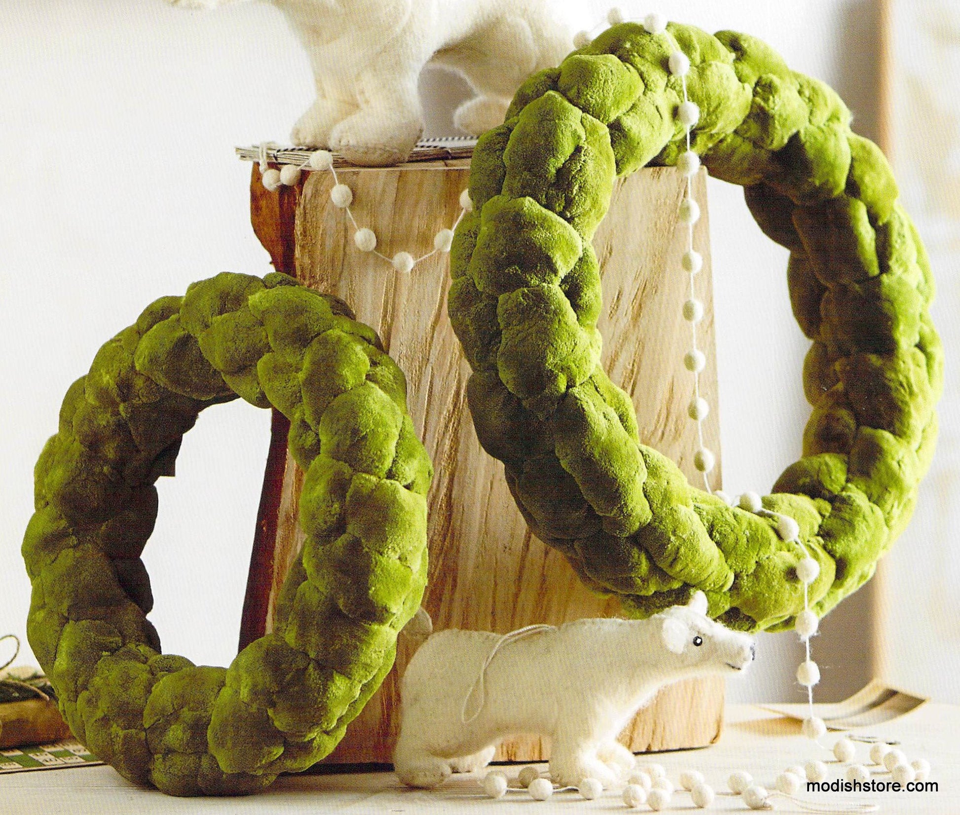 Roost Cattail Wreaths