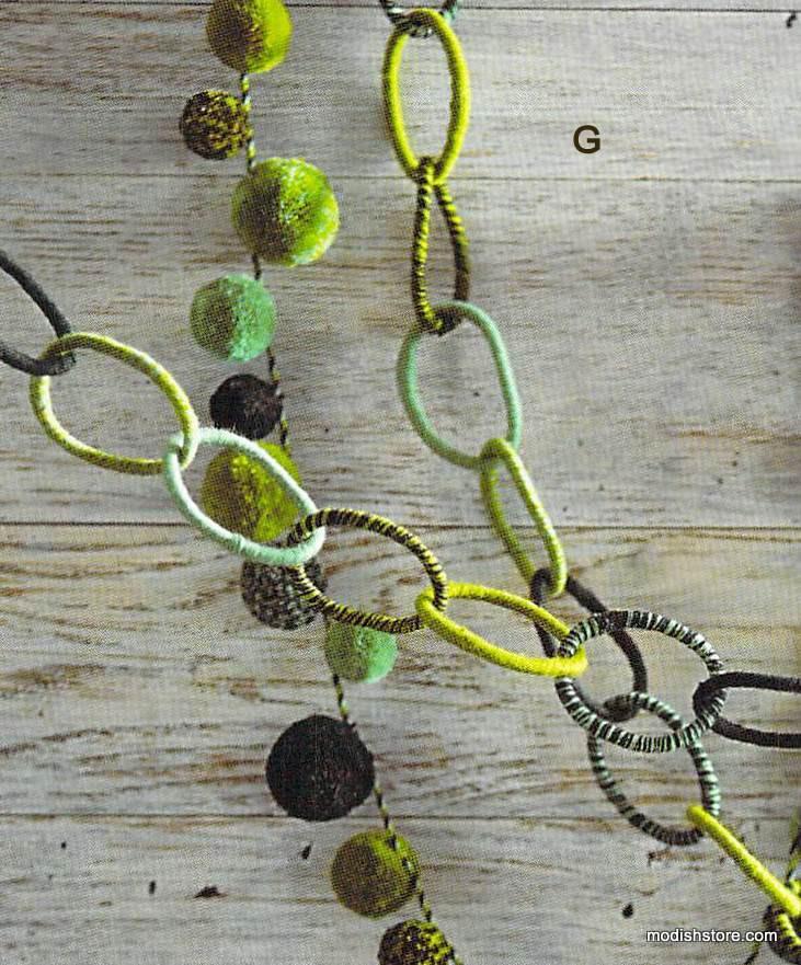 Roost Evergreen Pompom & Chain Garlands