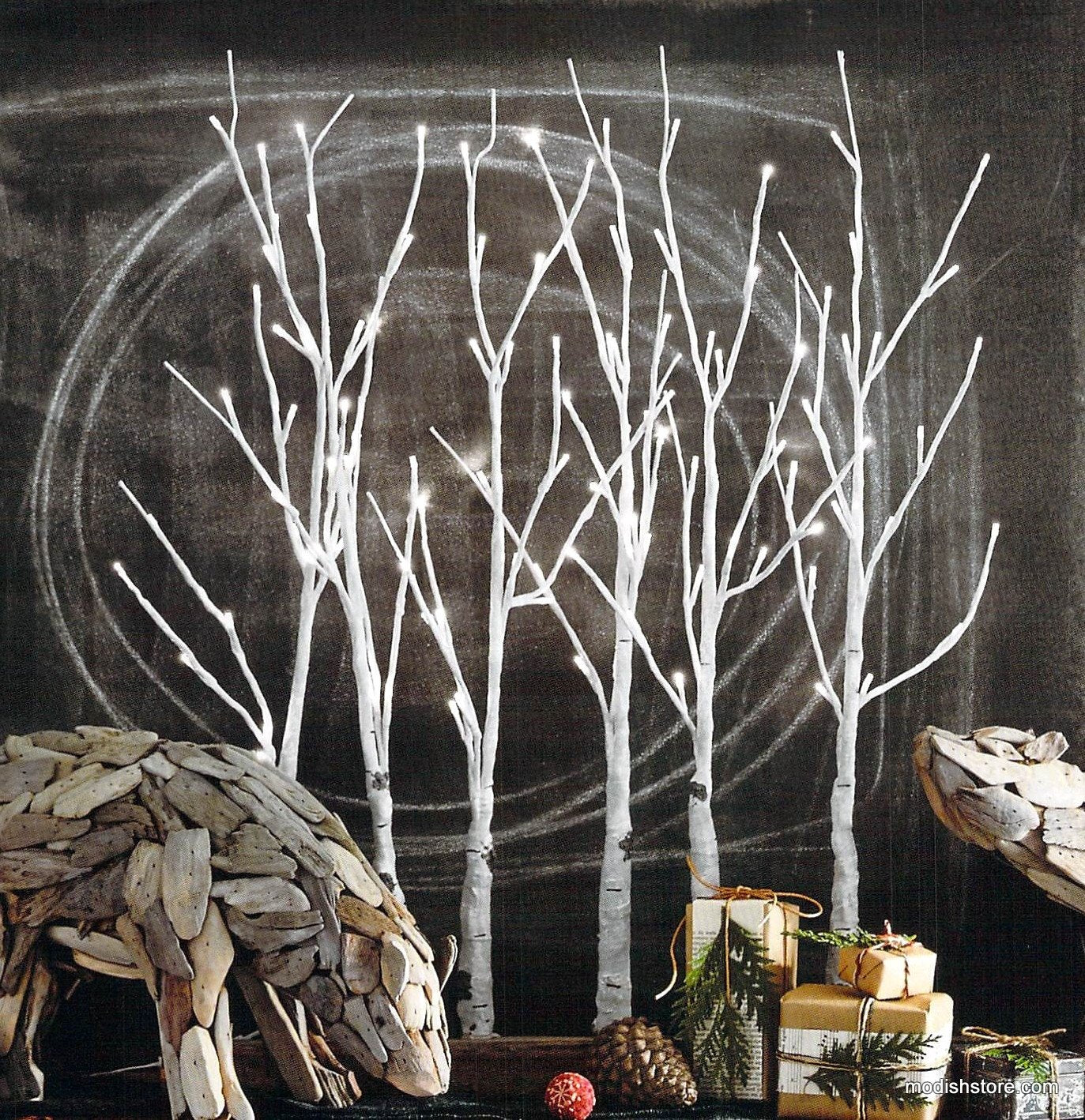 Roost Lighted Birch Grove