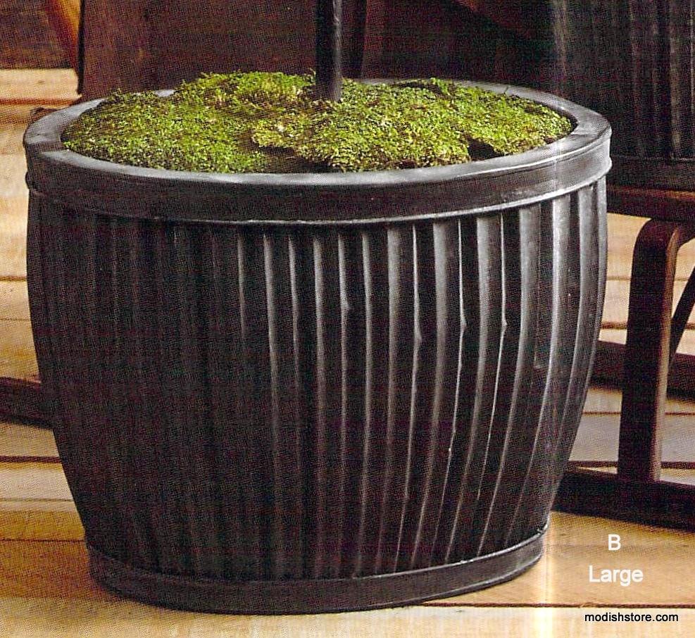 Roost Lighted Galveston Oval Planters