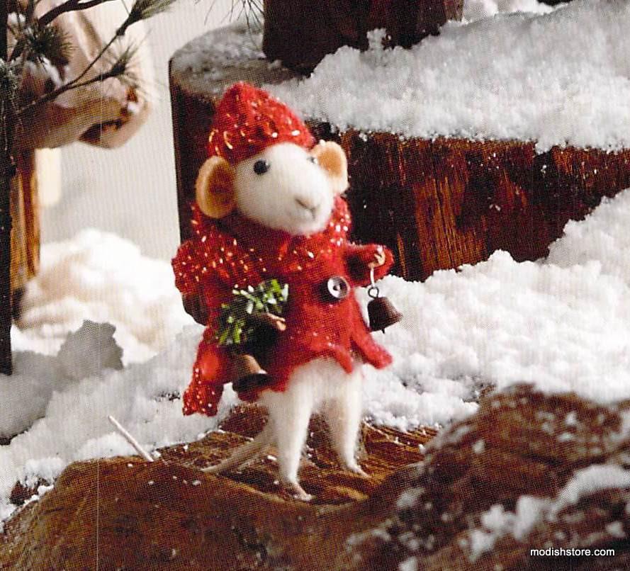 Roost Yuletide Mice - Set Of 5