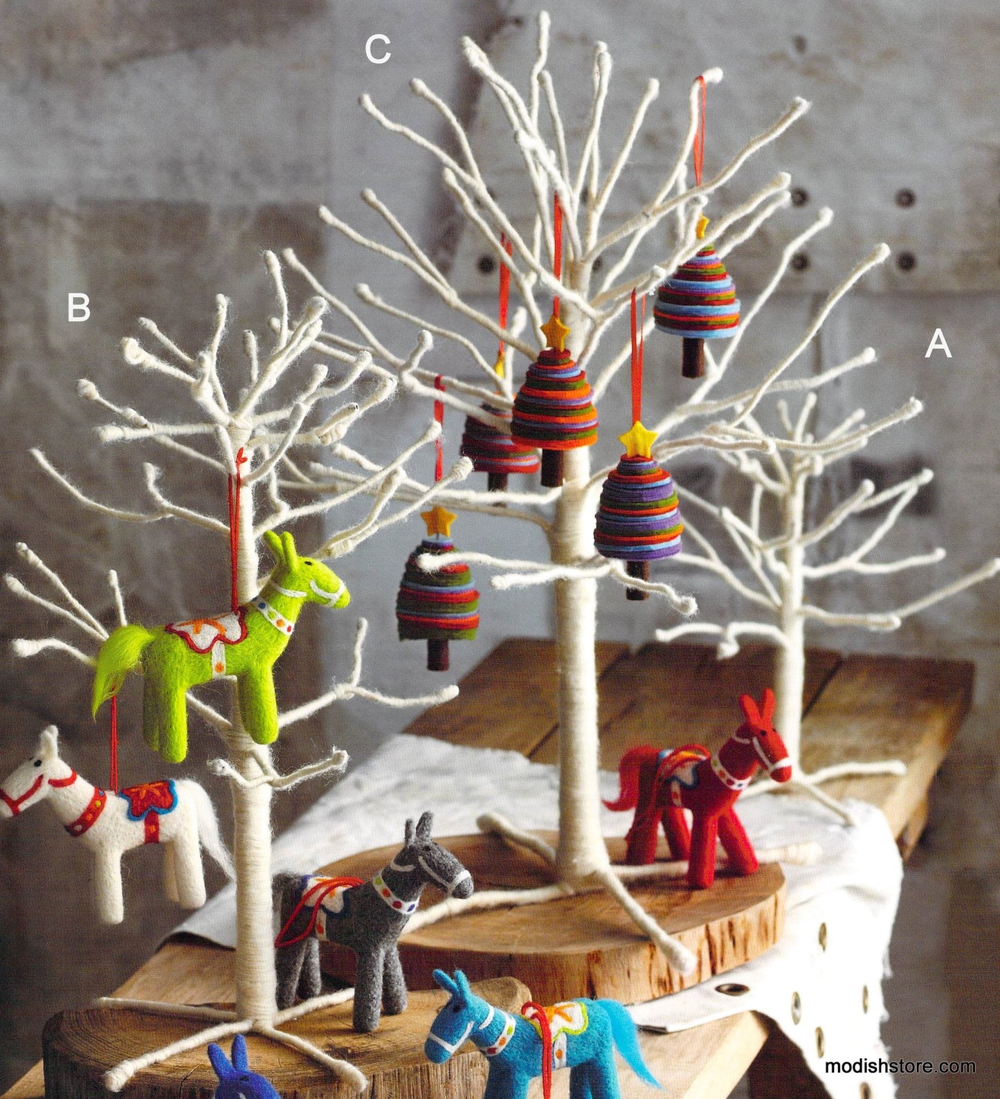Roost Wooly Mini Trees