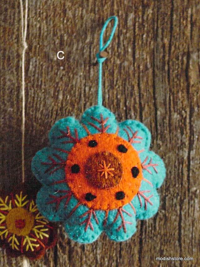 Roost Good Morning Menagerie & Friendly Flower Ornaments