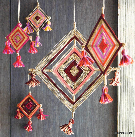 Roost God's Eye Ornaments