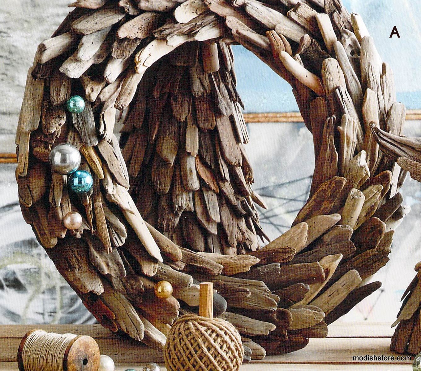 Roost Driftwood Wreaths - Set of 2