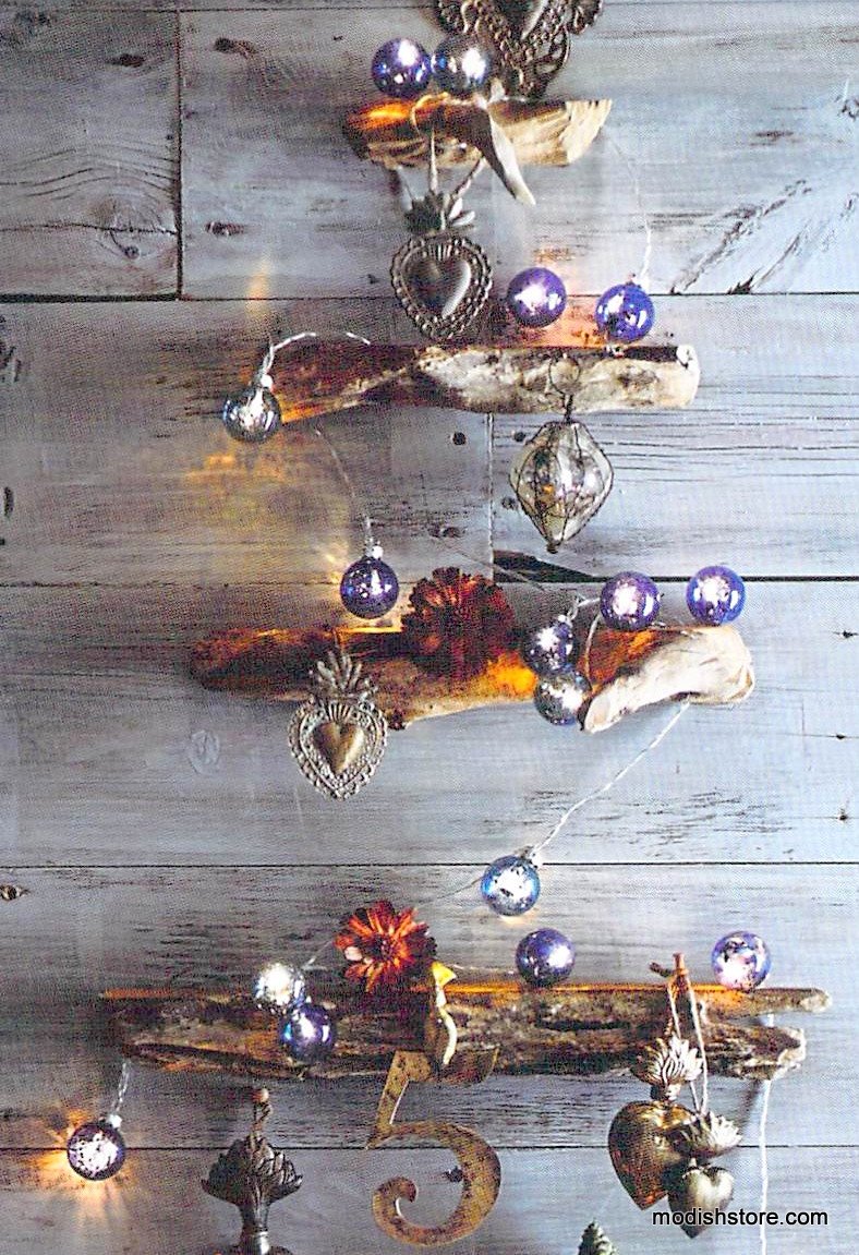 Roost Mercury Glass Orb Light Strands