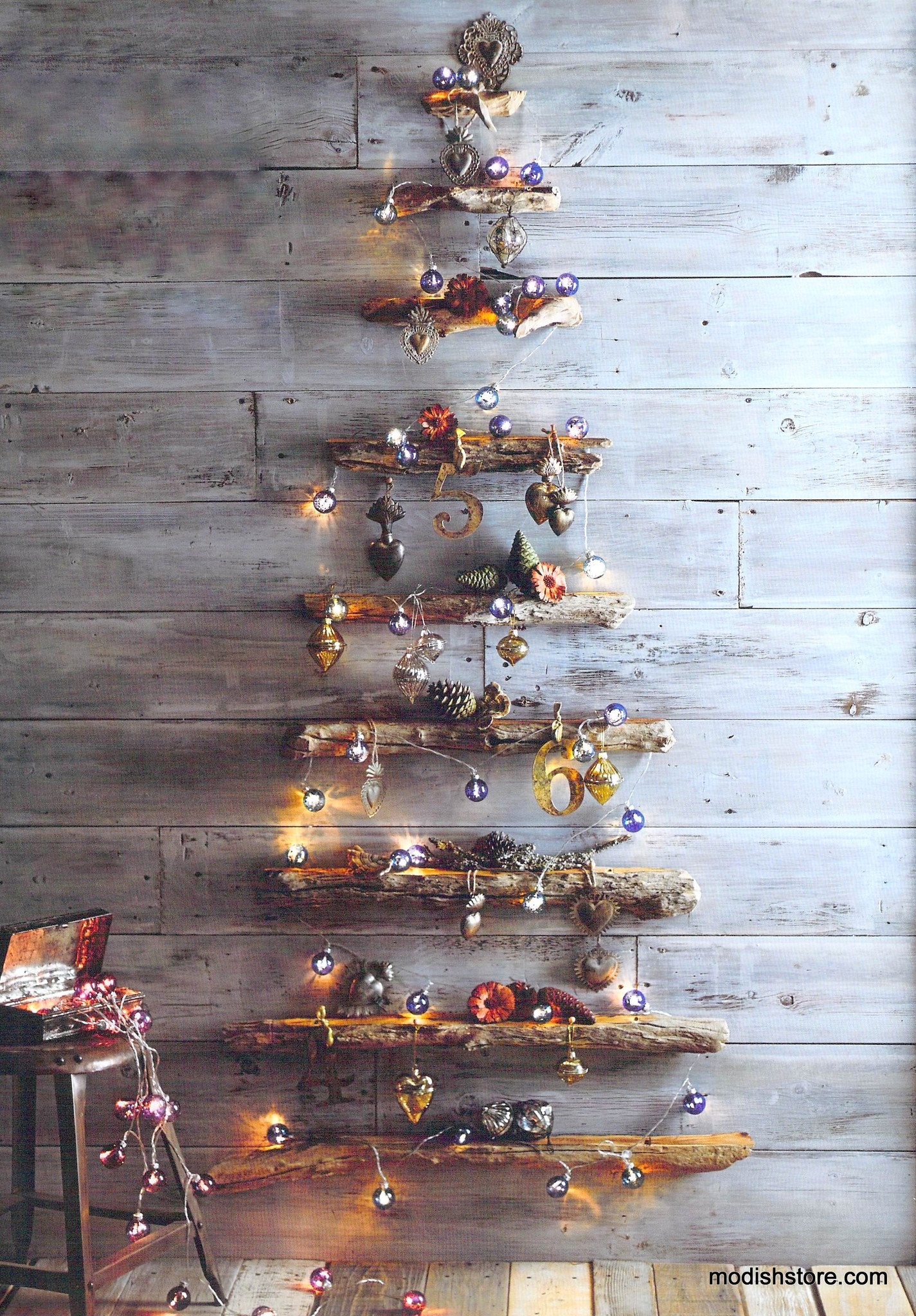 Roost Driftwood Wall Tree