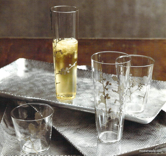 Roost Holly Berry Glasses - Set Of 6
