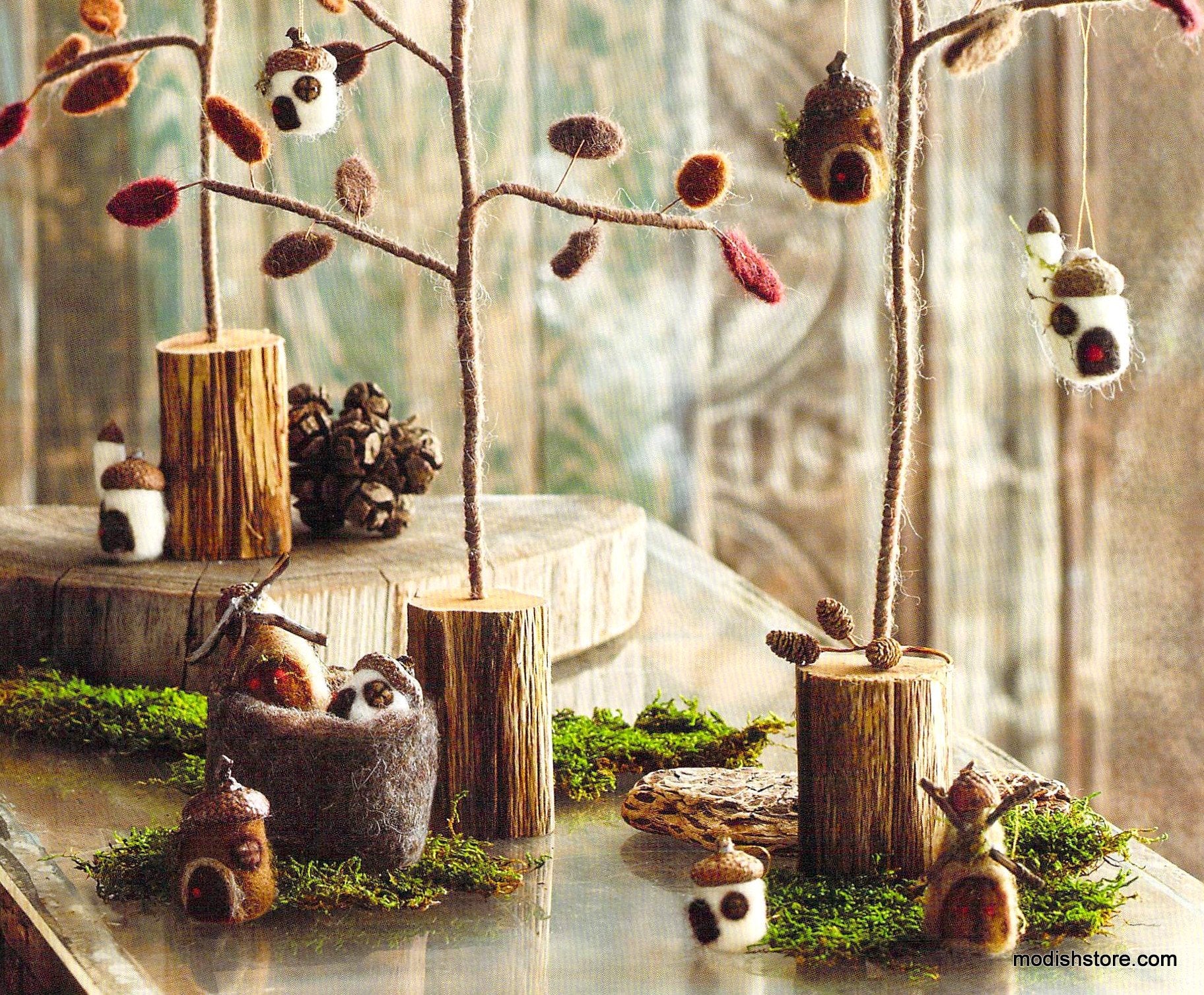 Roost Wee Wooly Village - Set/15