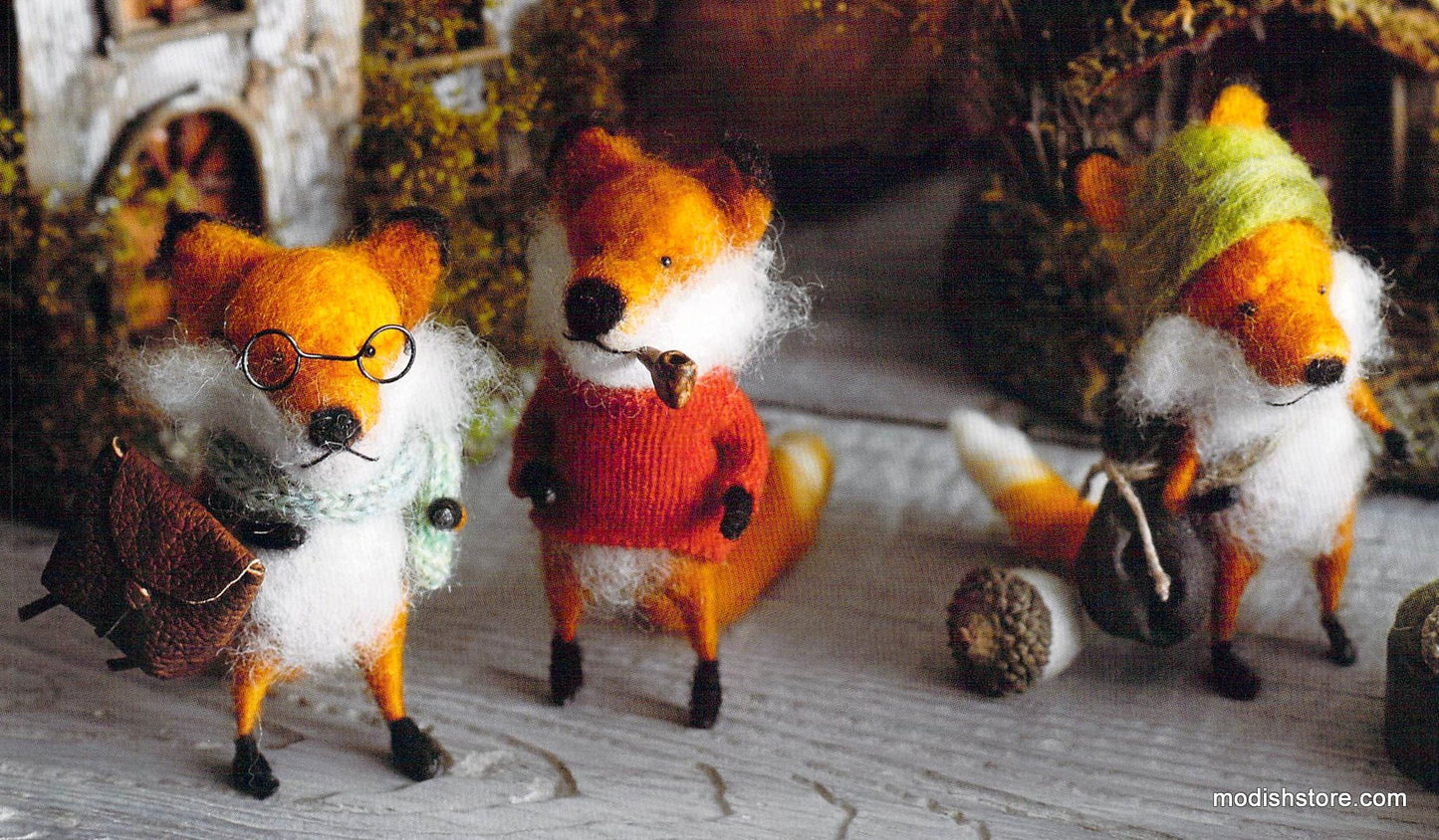 Roost Foxy Fellows - Set Of 5