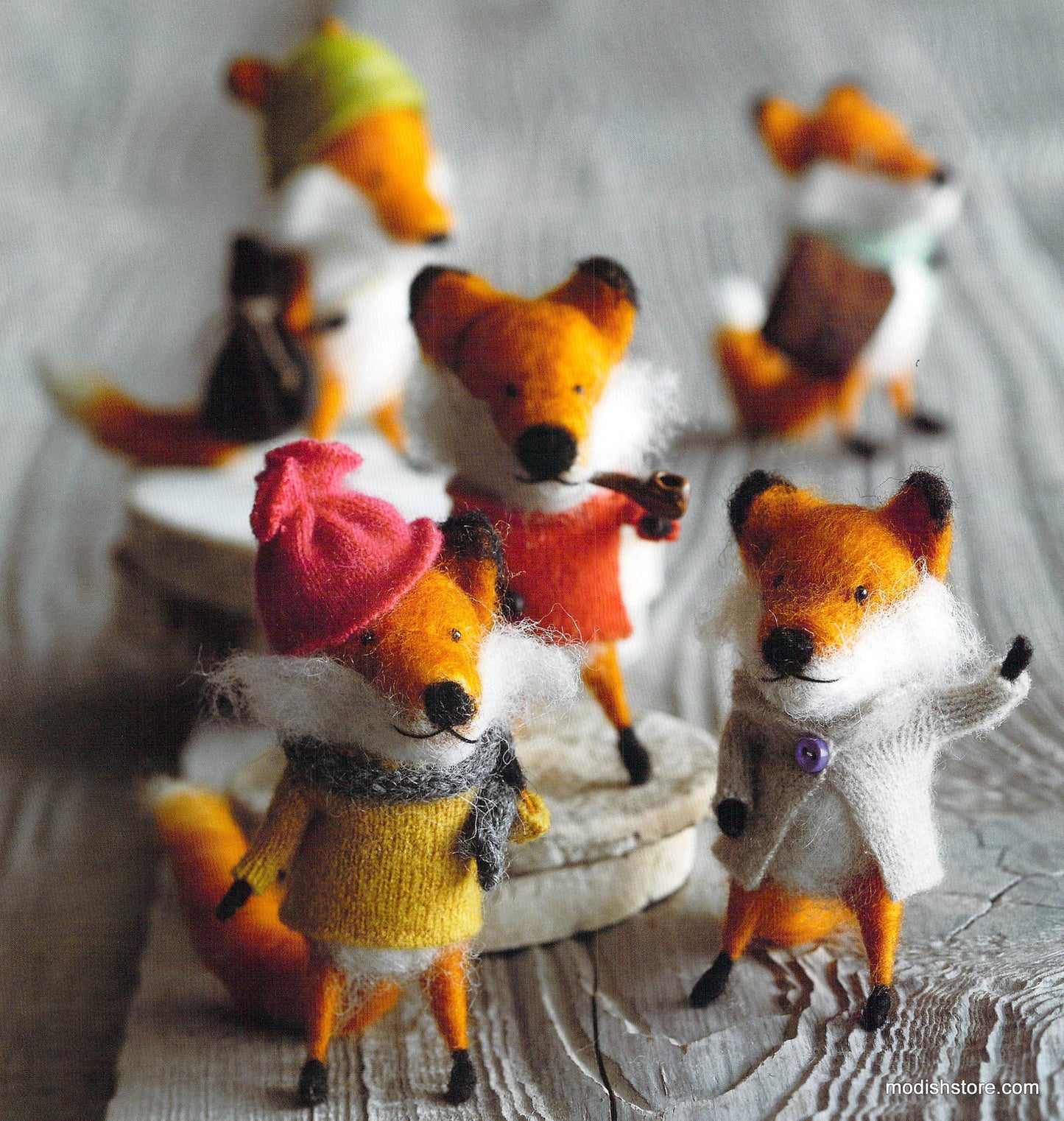 Roost Foxy Fellows - Set Of 5