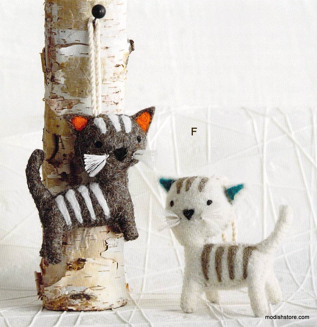 Roost Friendly Felt Ornaments