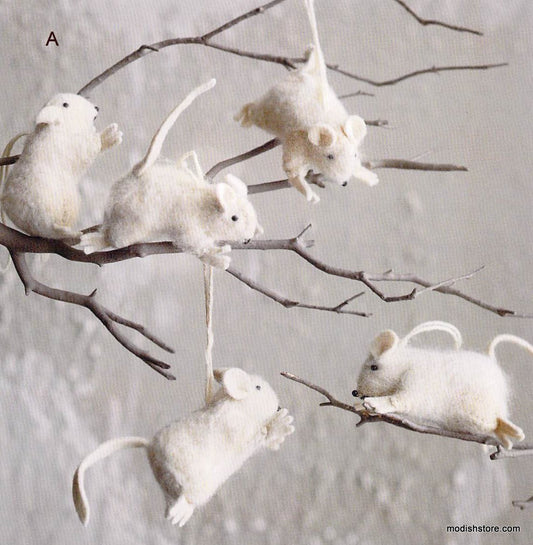Roost Friendly Felt Ornaments