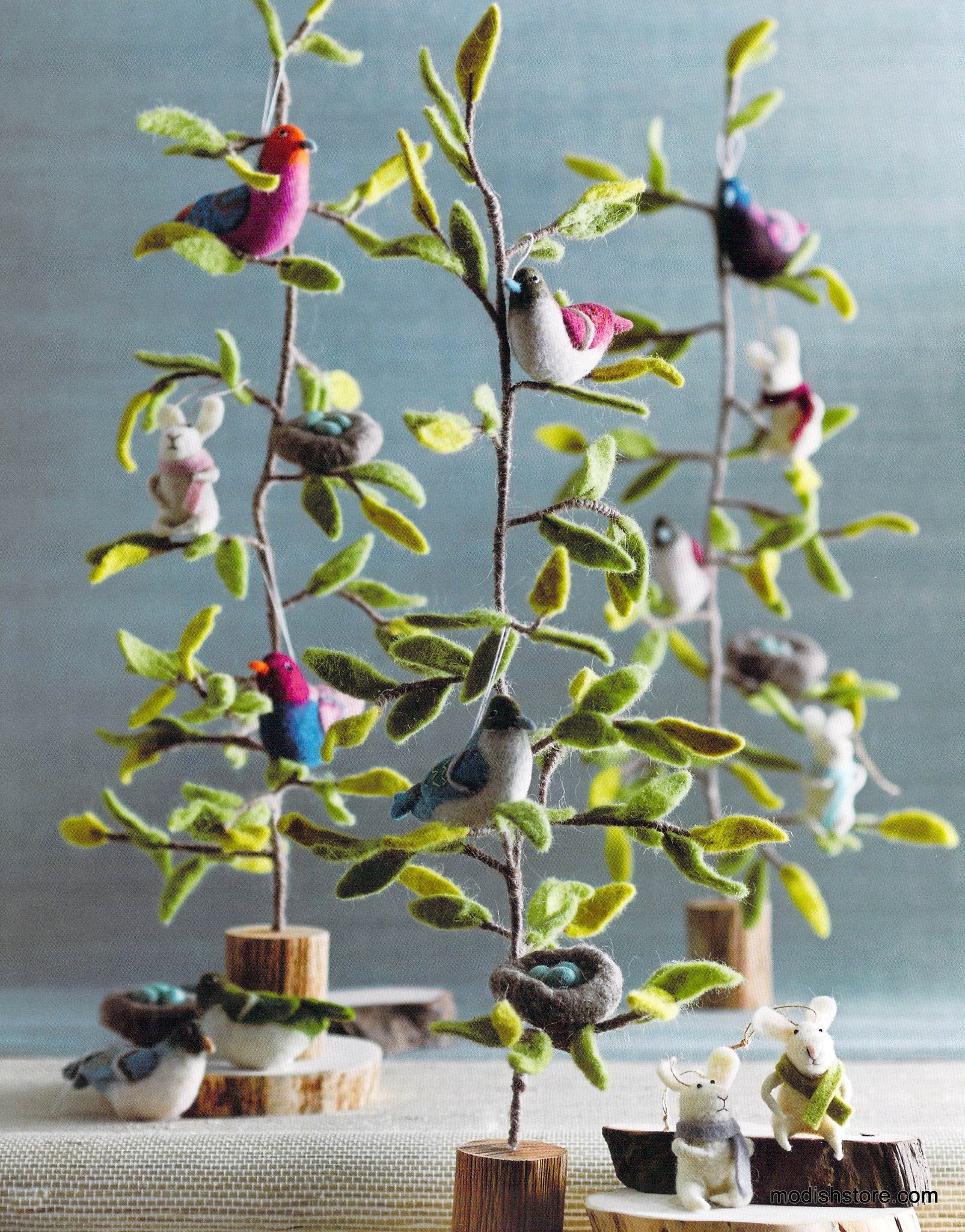 Roost Felted Sapling - Set Of 2
