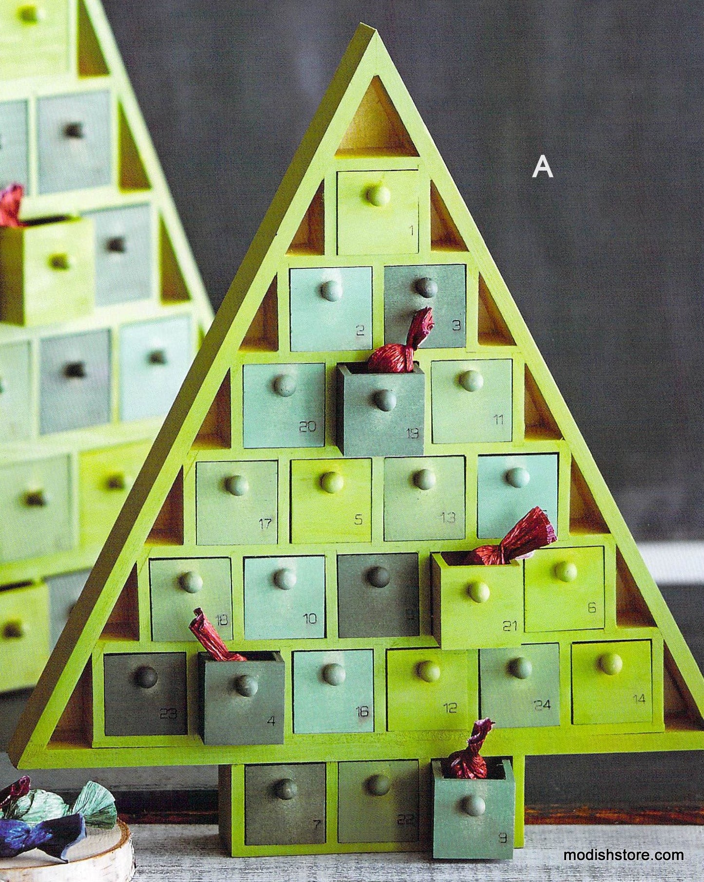Roost Green Advent Trees