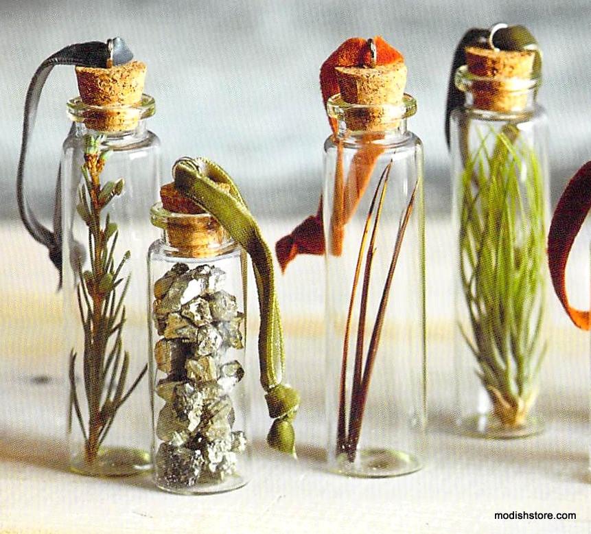 Roost Apothecary Bottle Ornaments - Set Of 9