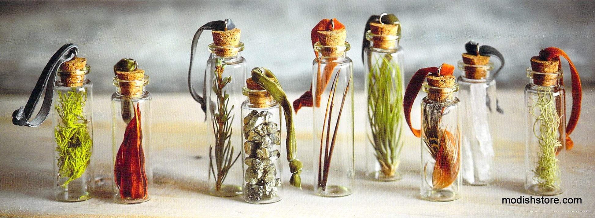 Roost Apothecary Bottle Ornaments - Set Of 9