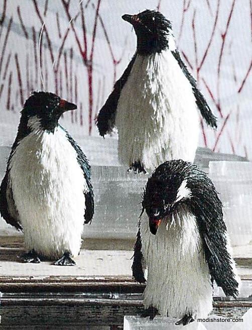 Roost Penguin Ornaments
