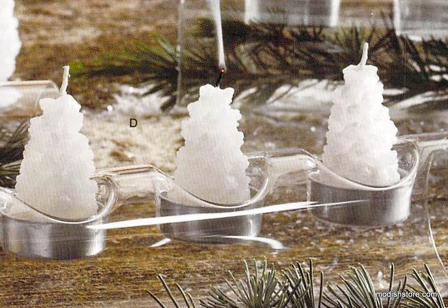 Roost Sugar Pine Candles & Tealights - Set Of 3