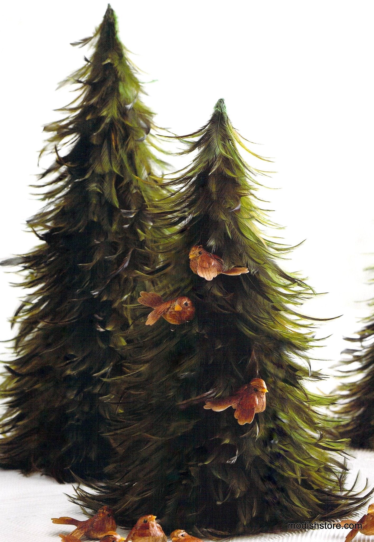 Roost Feather Trees - Set Of 2