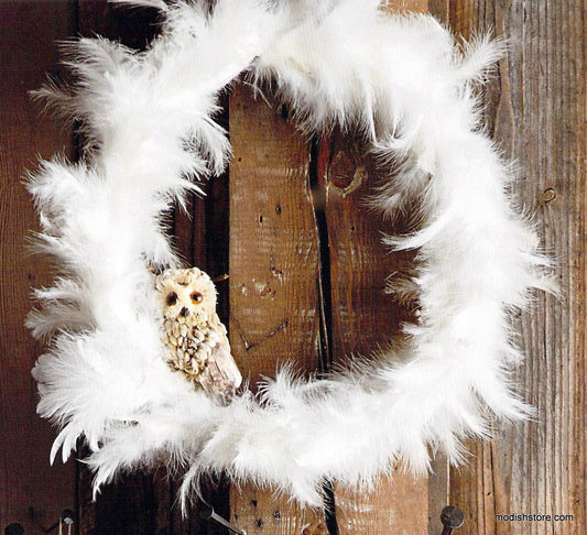 Roost Gossamer Feather Wreaths