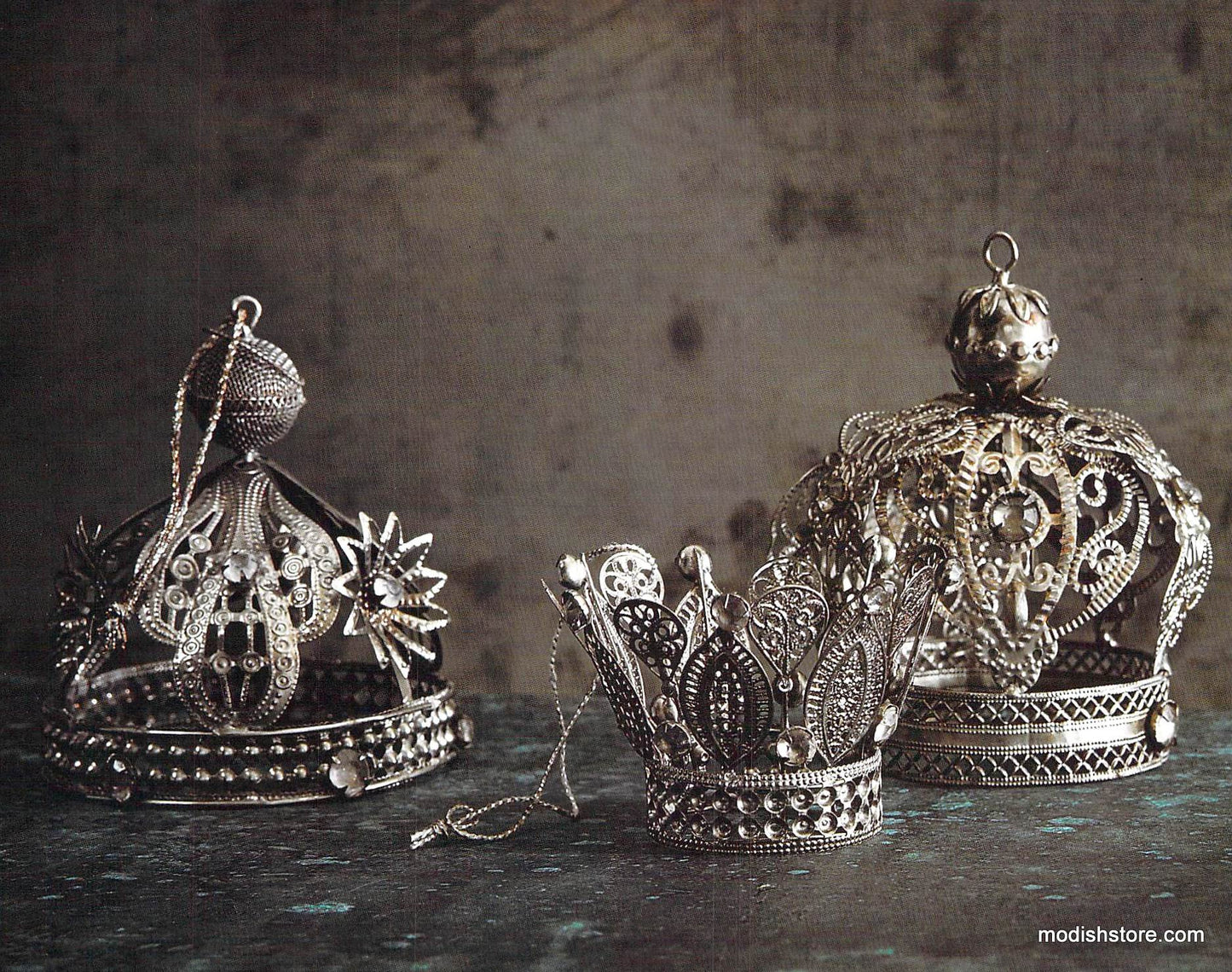 Roost Handmade Filigree Crowns - Set Of 6