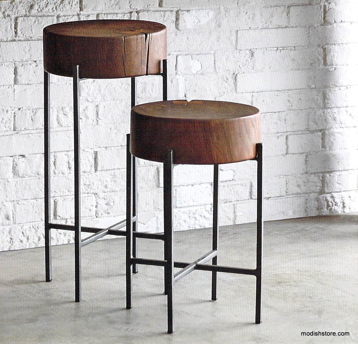 Roost Acacia Slab Side Tables