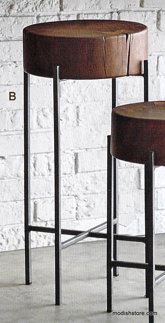 Roost Acacia Slab Side Tables