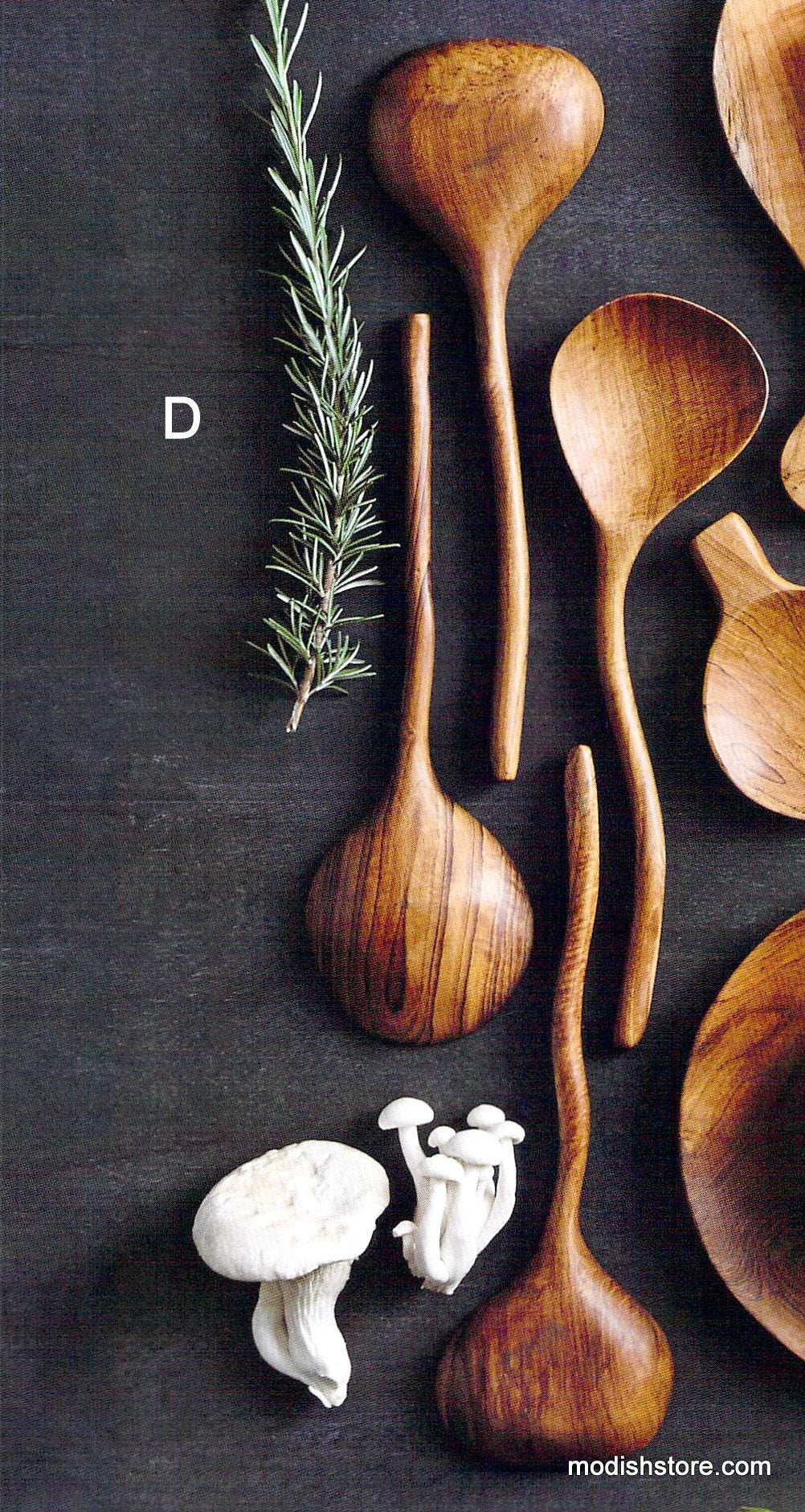 Roost Teak Wood Spoons