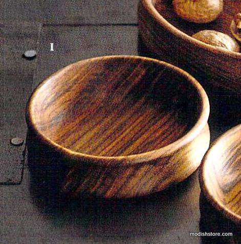 Roost Rosewood & Brass Nutcrackers & Bowl