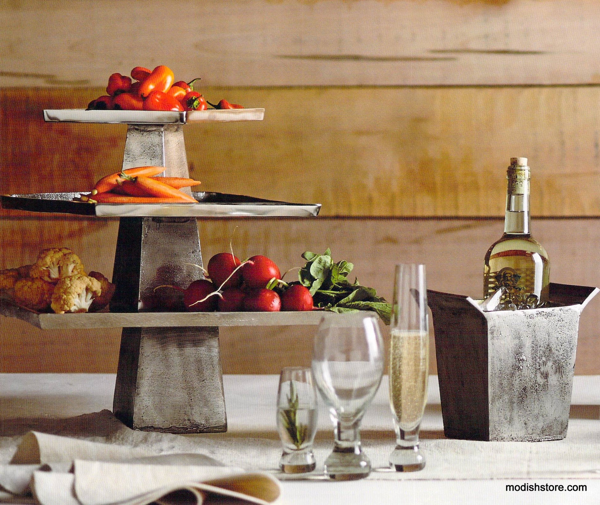 Roost Rustico Sand-Cast Wine Bucket