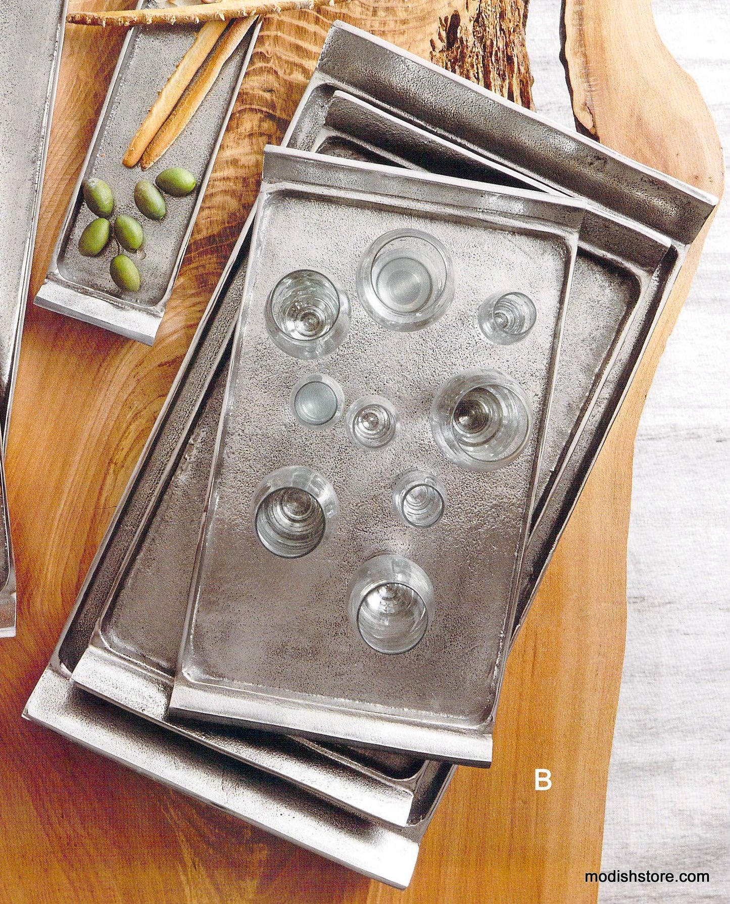 Roost Rustico Sand-Cast Serving Trays