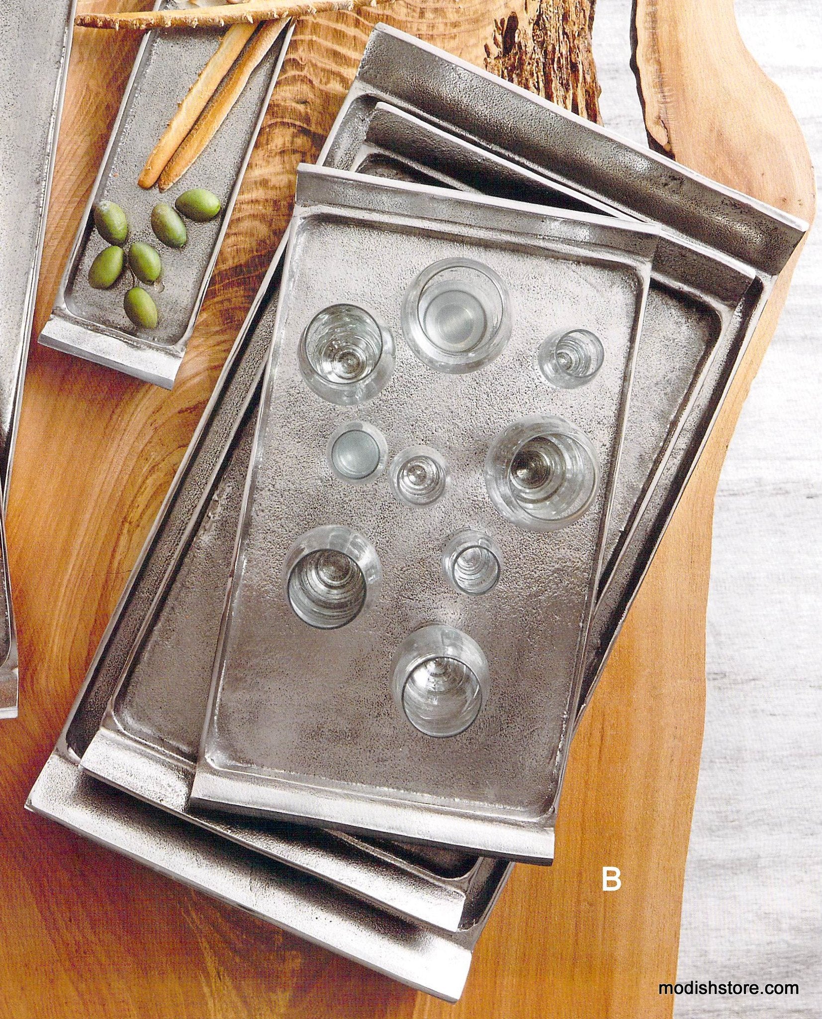 Roost Rustico Sand-Cast Serving Trays