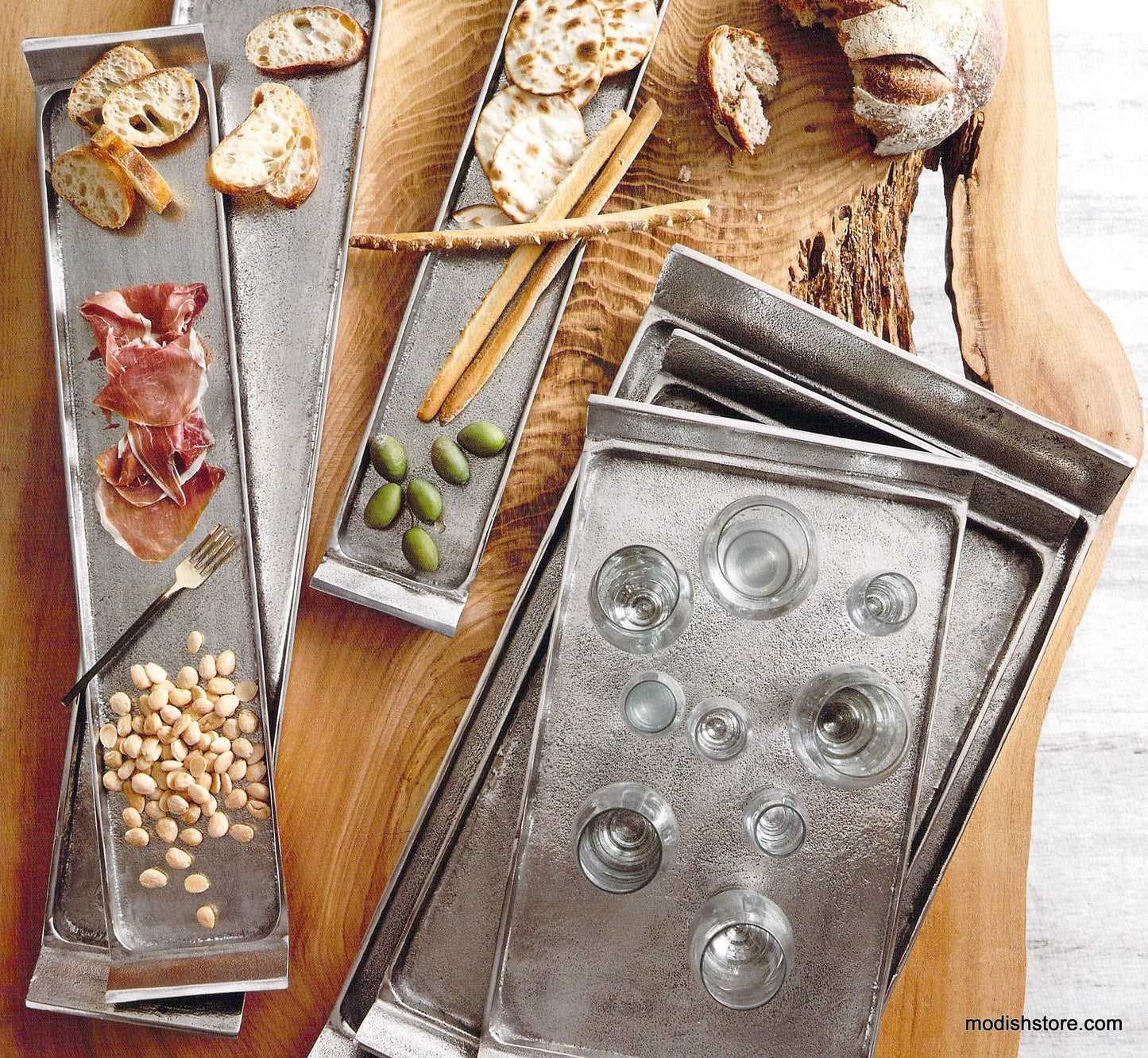 Roost Rustico Sand-Cast Serving Trays