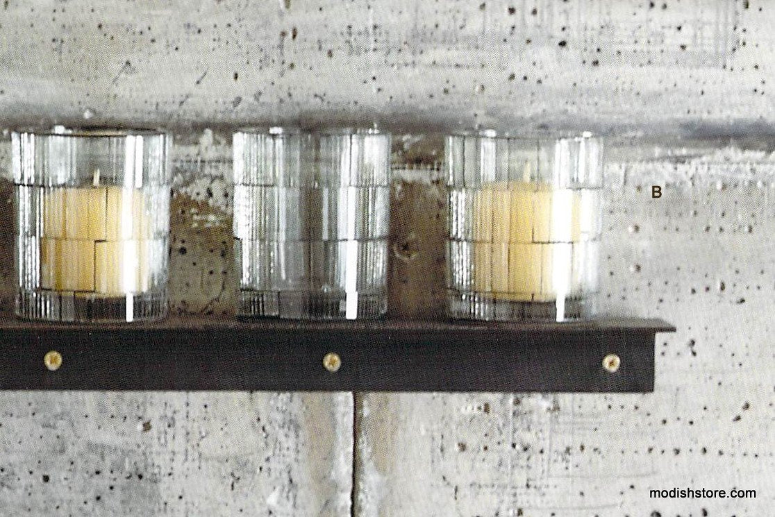 Roost Tessel Hurricanes & Votive Holder