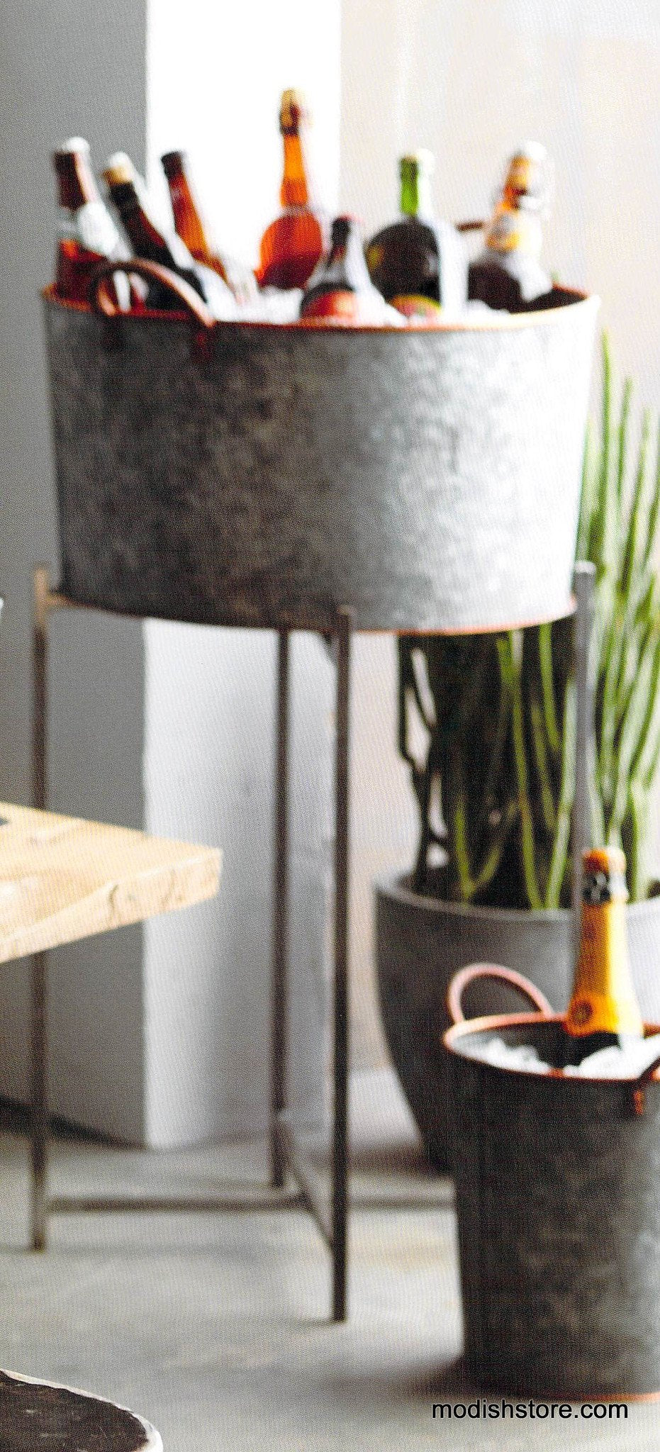Roost Galisteo Copper Edge Party Bucket with Stand