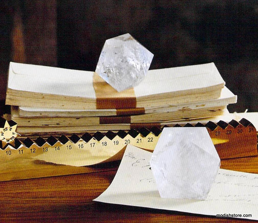 Roost Icosahedron Paperweight