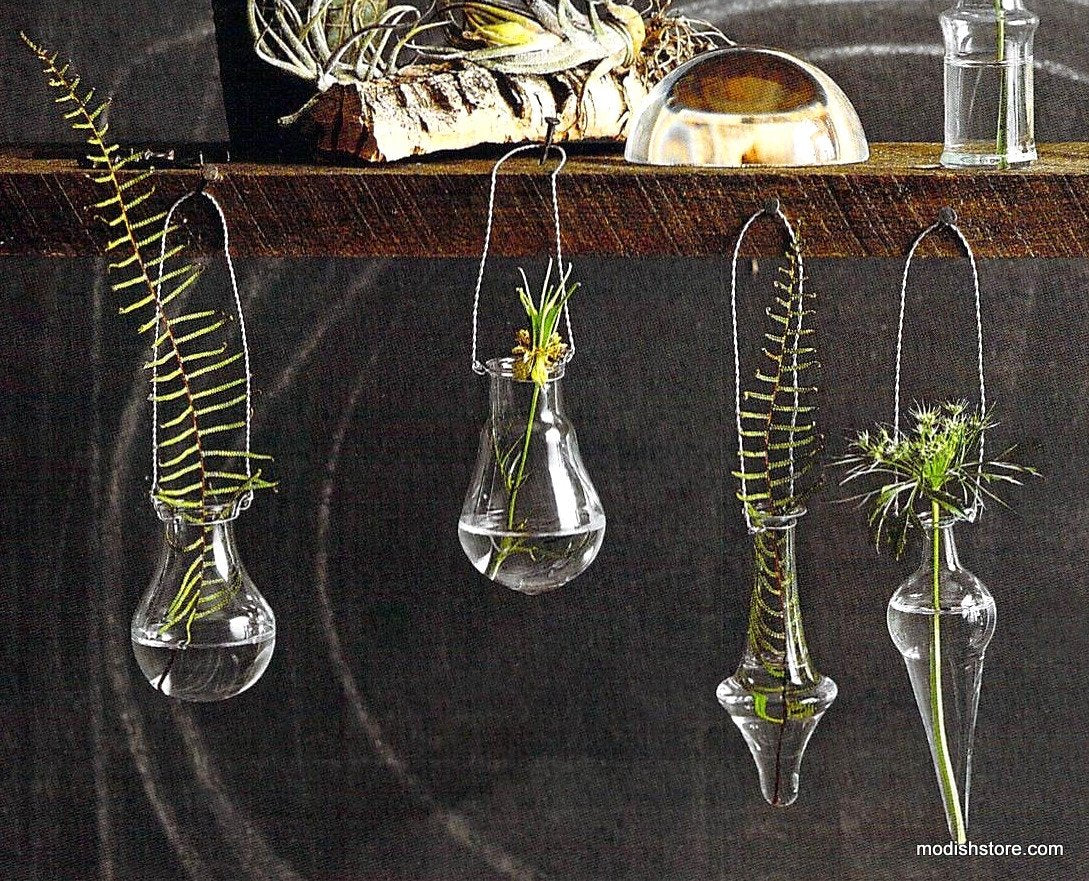 Roost Mini Glass Vases - Mouth Blown Vessels - Set of 12