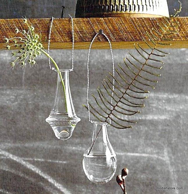 Roost Mini Glass Vases - Mouth Blown Vessels - Set of 12